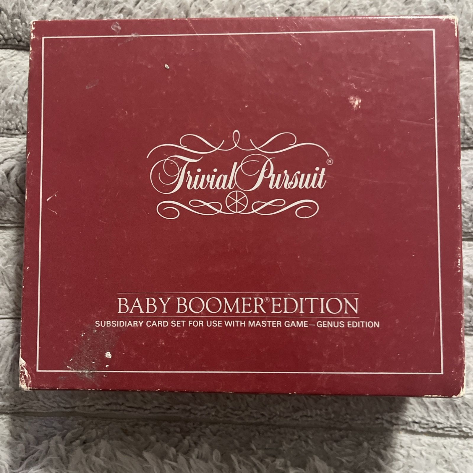 Trivial Pursuit Expansion Pack Baby Boomer Edition