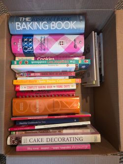 24 cook/ baking books $50 FIRM for all