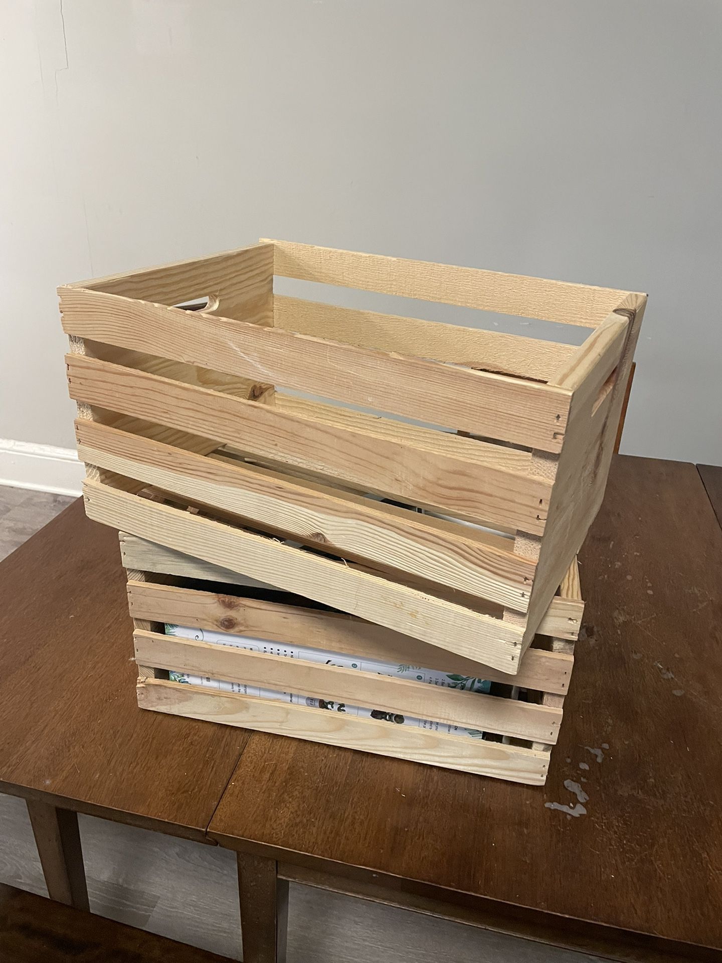 Wooden Boxes/Crates Like New 