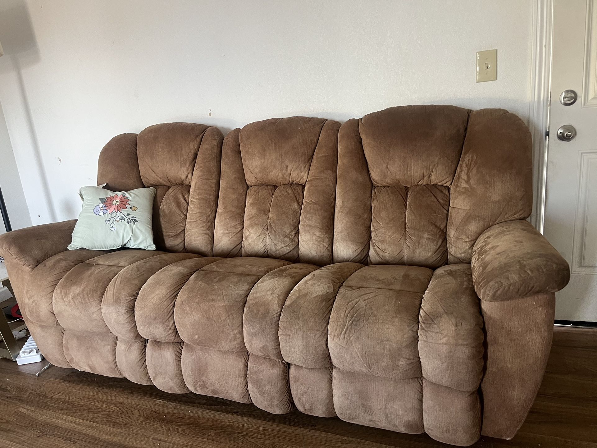 Free Sofa W/ Recliner Pick Up Only!