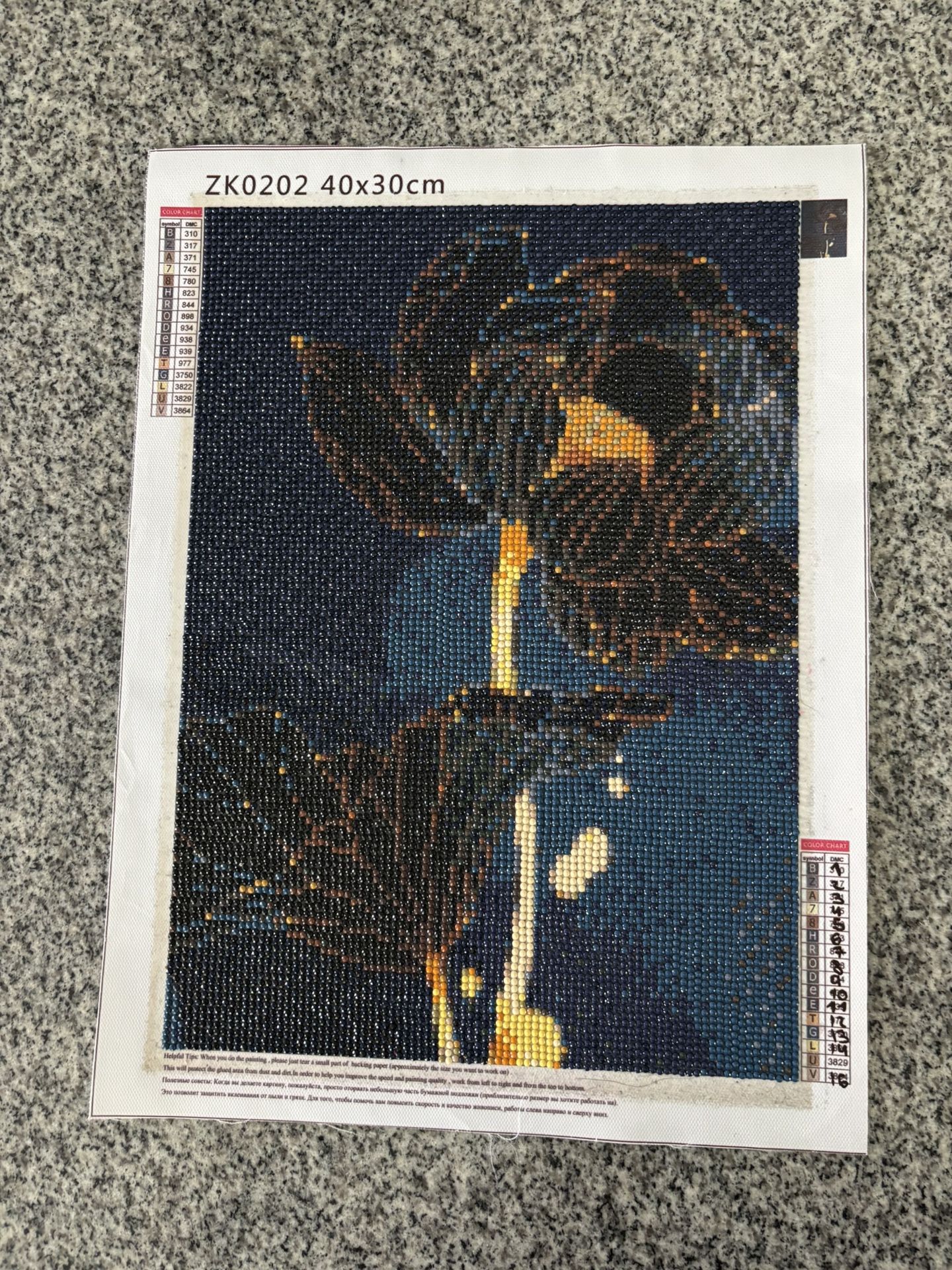 Flower Diamond Art