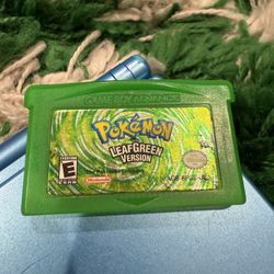 Gameboy Advance Pokemon LeafGreen Game