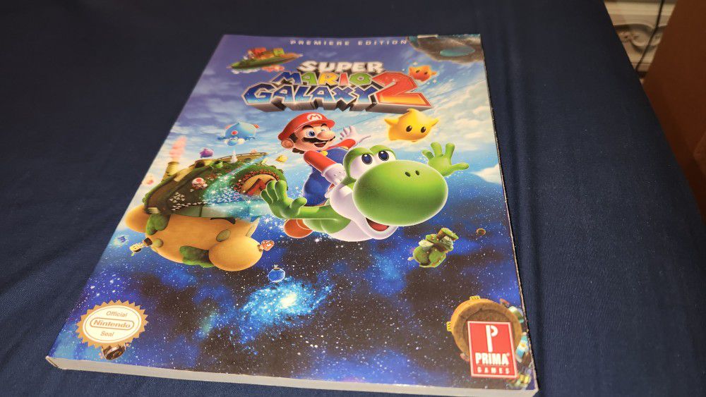 Super Mario Galaxy 2 Official Primas Strategy Guide Nintendo Wii