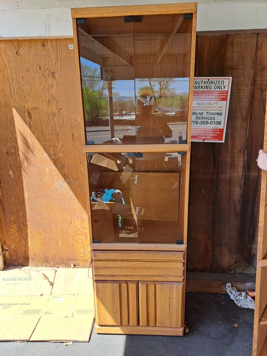 Glass Door Cabinet 