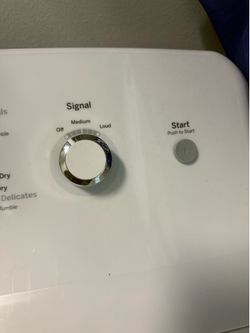 Working washer and dryer GE