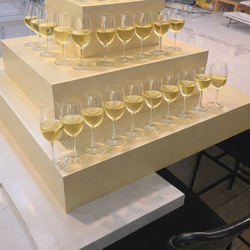 Champagne towers