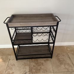Bar Cart Like New ($200 OBO)
