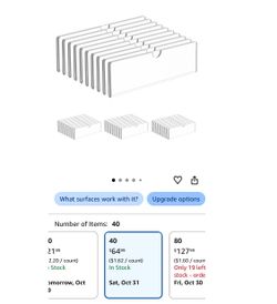 KOTEMON Acrylic Wall Name Plate Holder, 40 Pack (n18)