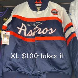Mitchell & Ness Houston Astros Bomber Jacket