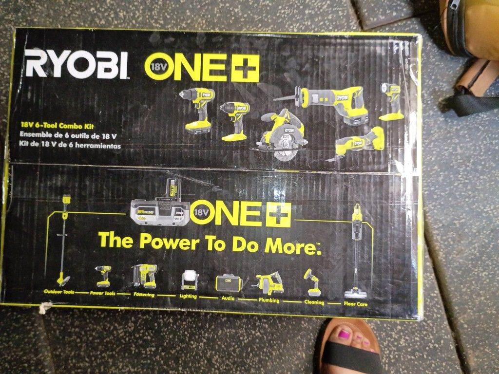 6 Pack Ryobi Set