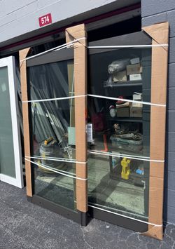 72x78 CWS Impact Sliding Glass Door