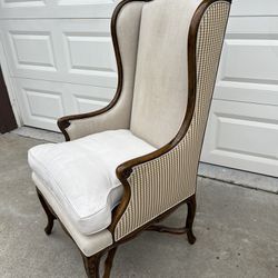 Vintage Arm Chair Tall Back Very Comfortable 