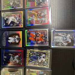 🔥 11 Card Topps Chrome Football Lot – RCs, Refractors, Color 🔥