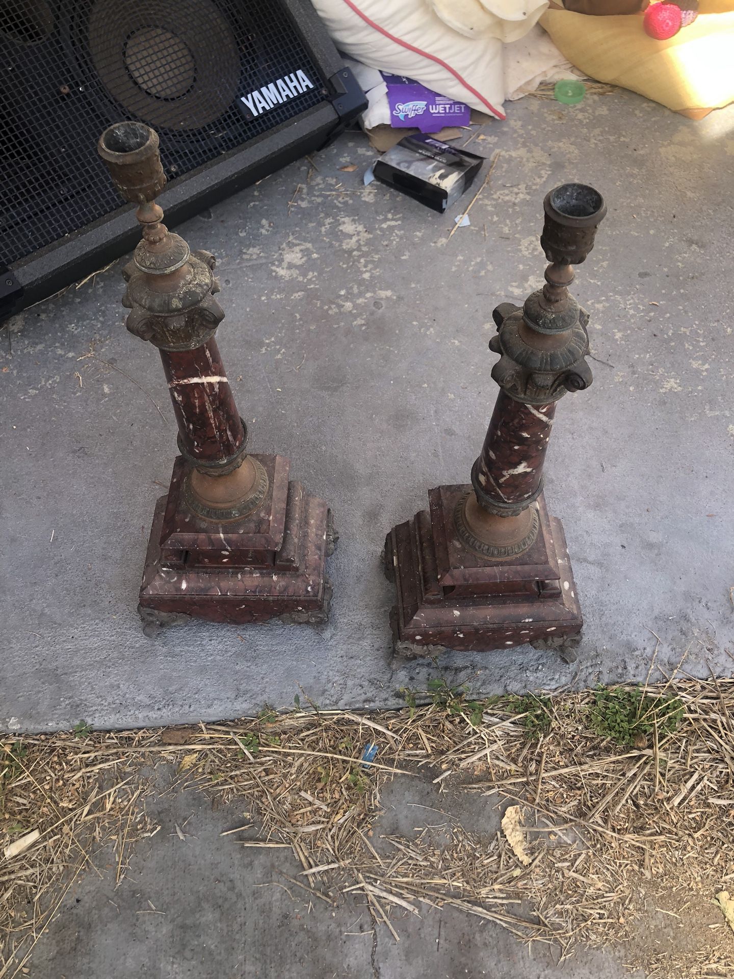 Antique Candle Holders