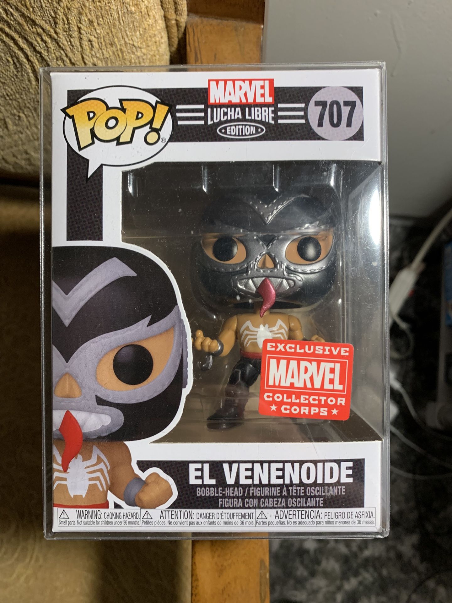 Funko pop marvel lucha libre exclusives el venenoide 707