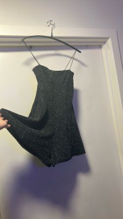 Women’s size S/P size black and sparkling formal or evening romper