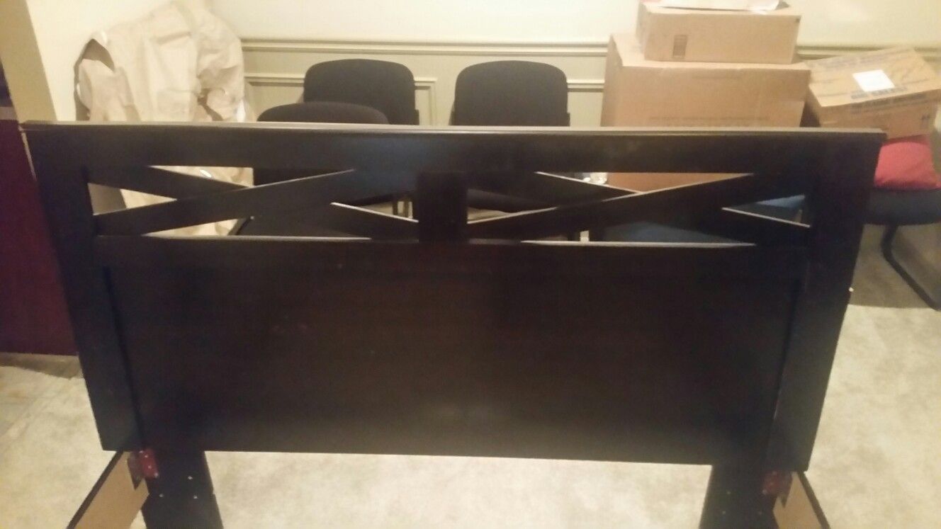 Queen size bed frame