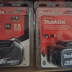 Factory Sealed Makita 6ah Lithium-ion Battery
