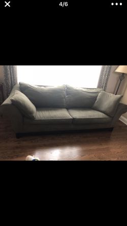 Couch chair and ottoman