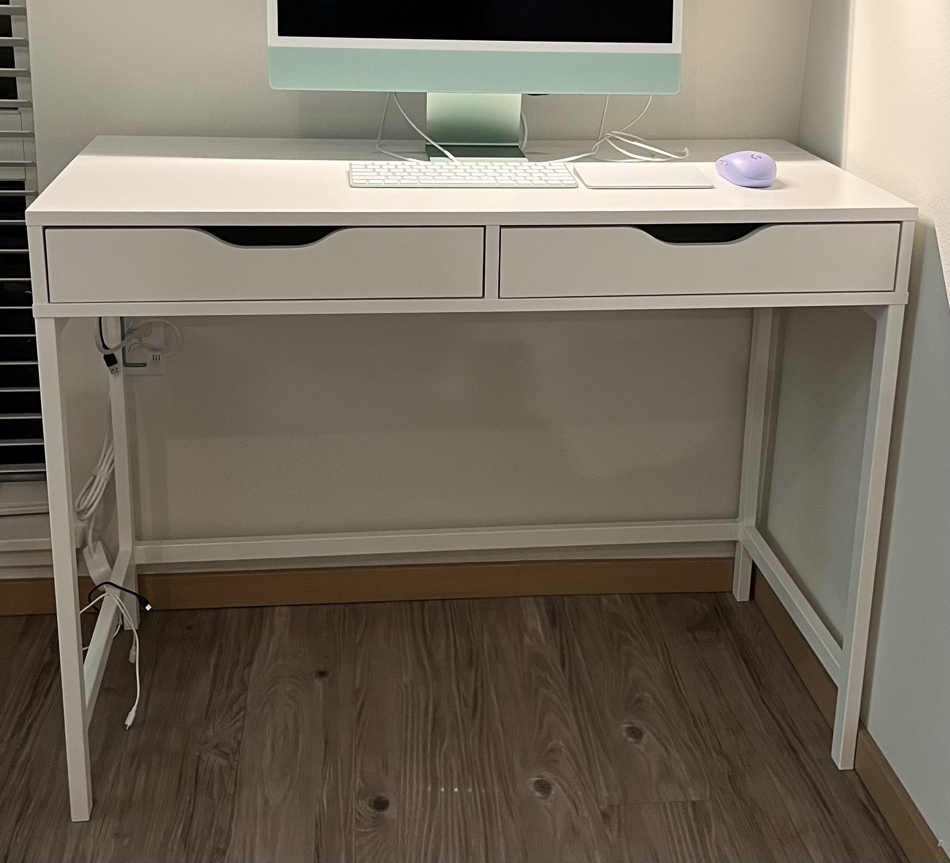 IKEA ALEX Writing Desk, White