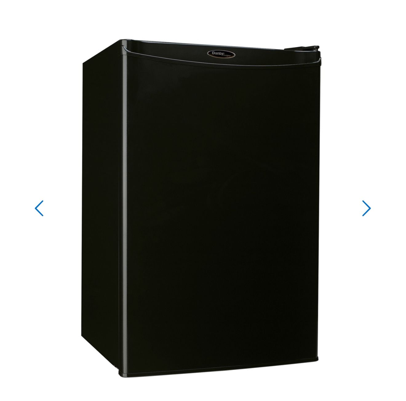 Black Danby 4.4 cu Mini Fridge