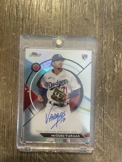MIGUEL VARGAS AUTOGRAPH 