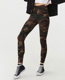 High Rise Camo Leggings