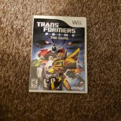 nintendo wii transformers prime the game 