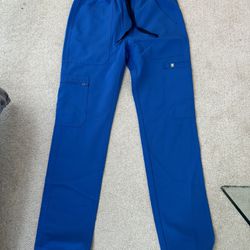 (New) Men’s royal Blue Figs Scrub Pants XS