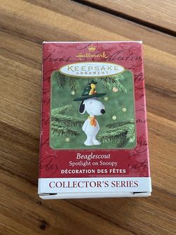 Snoopy Beaglescout Ornament 