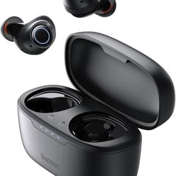 Baseus Active Noise Cancelling Wireless Earbuds, Reduce Noise by Up to 95%, 140H Playtime, IPX6 Waterproof, Deeper Bass, 4 ENC Mics, Comfortable Fit, 