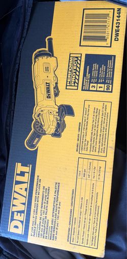 Dewalt grinder