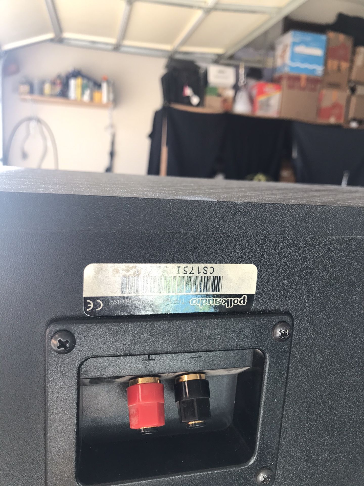 Sony/Polk Audio speakers