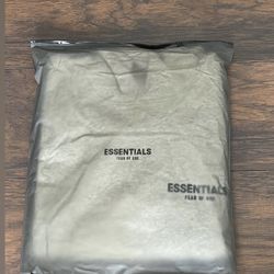 Light Oat Meal Essentials Fear Of God Hoodie 