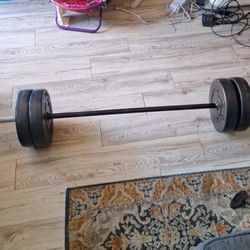 Bar And Weights 