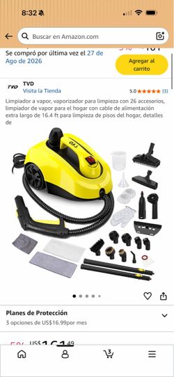 LIMPIADOR A VAPOR // STEAM CLEANER