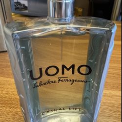 FERRAGAMO UOMO CASUAL LIFE FRAGRANCE 100ML 3.4oz FULL SIZE NEW! MENS.