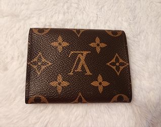 Louis Vuitton monogram card holder card case Men Women