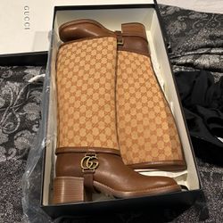 New Gucci Boots Never Worn
