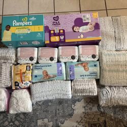 Size 1 Diapers 