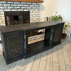 Wood Console Table Tv Stand 