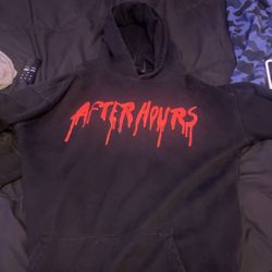 vlone, the weeknd collab after hours hoodie 