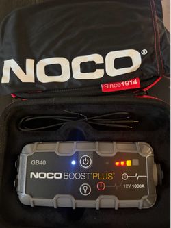 New NOCO Jump Starter/ jump pack with hard caring case