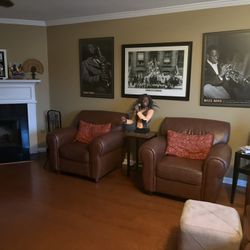 3 Piece Leather Sofa . Excellent Condition