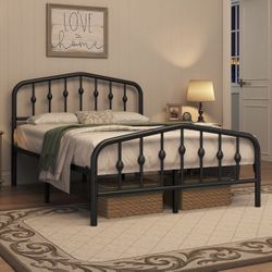 Néw Queen Size Bed Frame  Victorian Style 