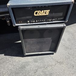 Crate Blue Voodoo BV-120H + Crate G412ST 4x12 Cabinet (Full Stack)