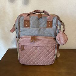 Diaper Bag With Changing Station Baby Diaper Backpack Large Capacity