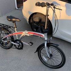 Vista Evo Fold Up Bike 20” 7spd with Shimano Grip Shift