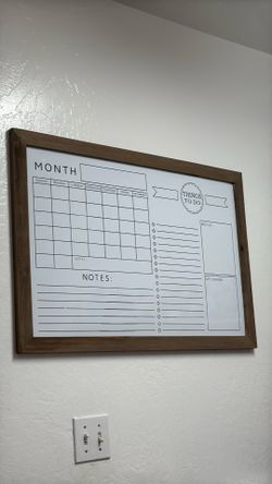 Calendar Whiteboard