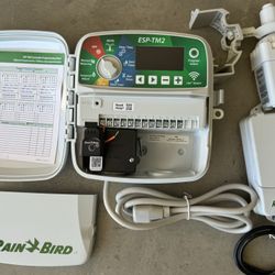 Rain Bird Wireless Irrigation System 6-zone & Rain/Freeze Sensor